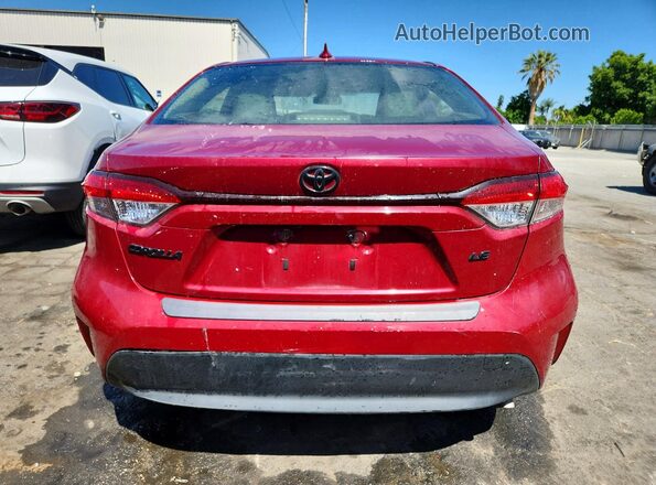 JTDB4MEE1PJ009710 2023 TOYOTA COROLLA Красный Вид сзади