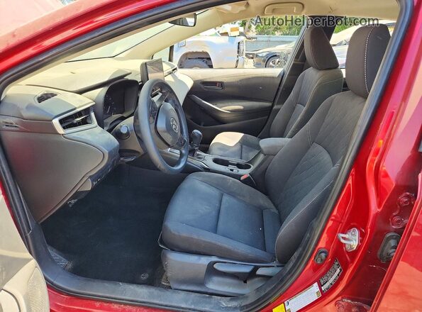 JTDB4MEE1PJ009710 2023 TOYOTA COROLLA Красный Вид салона спереди