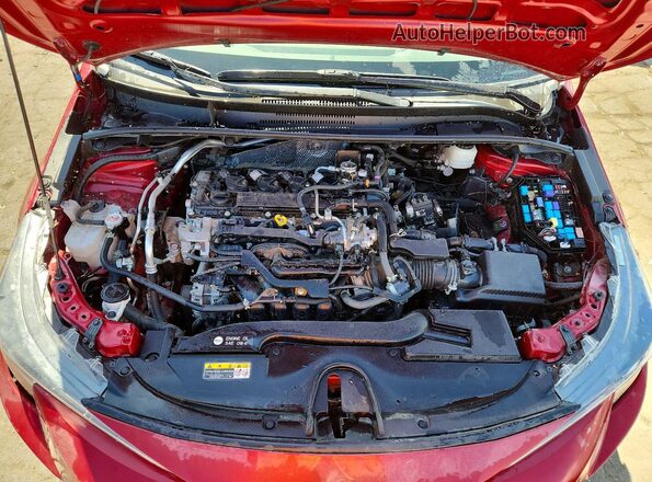 JTDB4MEE1PJ009710 2023 TOYOTA COROLLA Красный Вид задней части салона