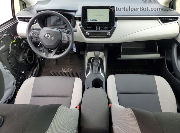 JTDB4MEE1T3032564 2026 TOYOTA COROLLA Gray Widok deski rozdzielczej