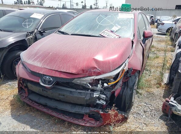 JTDB4MEE2PJ001972 2023 TOYOTA COROLLA Red Սալոնի հետևի տեսք