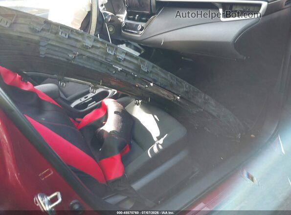 JTDB4MEE2PJ001972 2023 TOYOTA COROLLA Red Սալոնի դիմացի տեսք