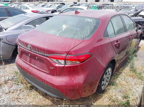 JTDB4MEE2PJ001972 2023 TOYOTA COROLLA Red Հետևի աջ