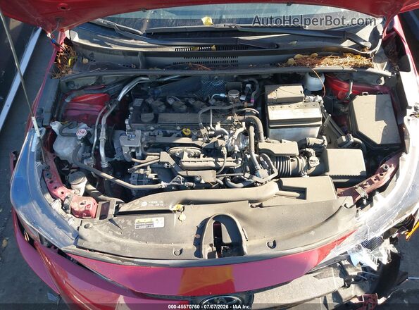 JTDB4MEE2PJ001972 2023 TOYOTA COROLLA Red Հետևի տեսք