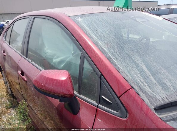 JTDB4MEE2PJ001972 2023 TOYOTA COROLLA Red Սալոնի 360 աստիճան տեսք
