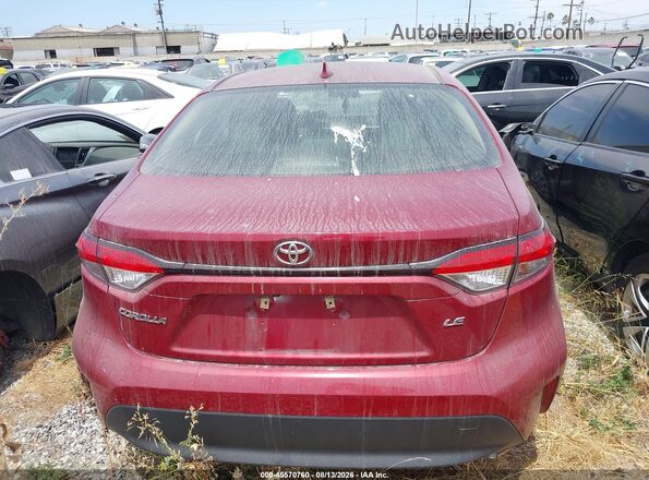 JTDB4MEE2PJ001972 2023 TOYOTA COROLLA Red 