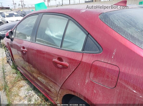JTDB4MEE2PJ001972 2023 TOYOTA COROLLA Red 