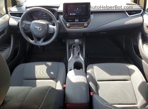JTDB4MEE2T3034341 2026 TOYOTA COROLLA Gray Widok deski rozdzielczej