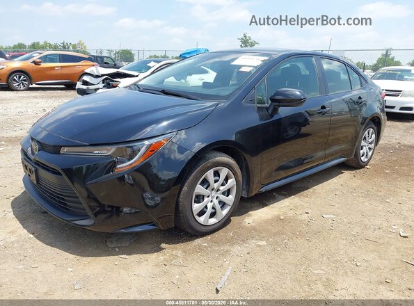 JTDB4MEE3P3009647 2023 TOYOTA COROLLA Черный Передняя левая четверть