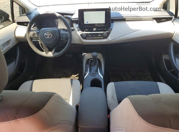 JTDB4MEE4P3011634 2023 TOYOTA COROLLA Blue Dashboard view