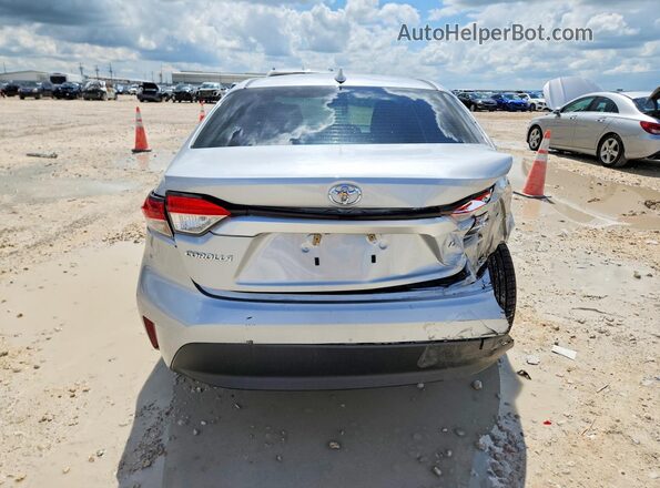 JTDB4MEE5PJ000539 2023 TOYOTA COROLLA Silver Вид ззаду