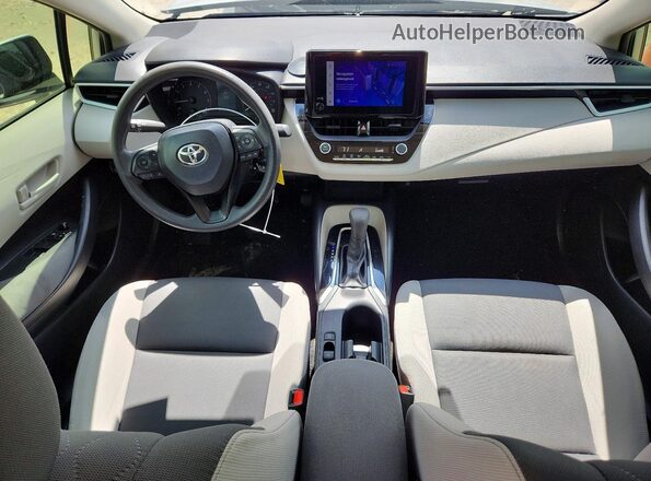 JTDB4MEE5PJ000539 2023 TOYOTA COROLLA Silver Вид панелі приладів