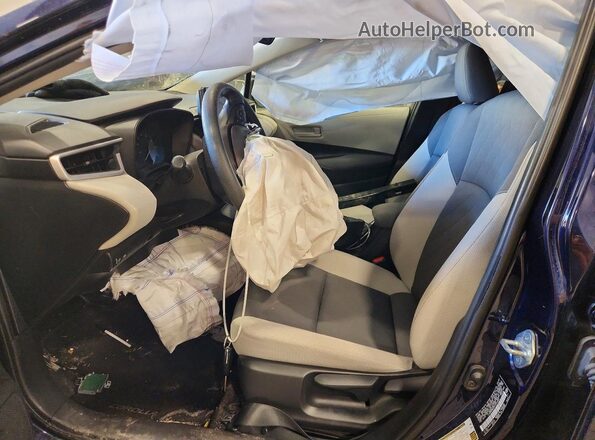 JTDB4MEE5PJ010424 2023 TOYOTA COROLLA Blue Front interior view
