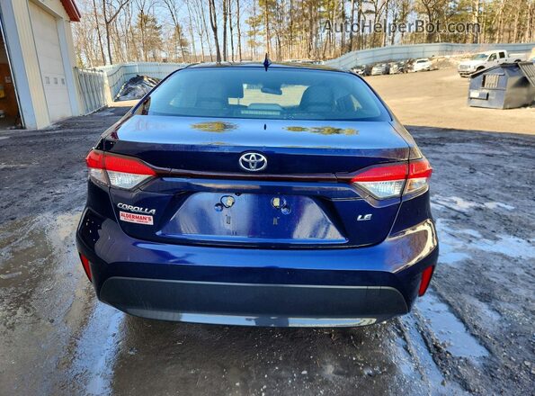 JTDB4MEE5PJ010424 2023 TOYOTA COROLLA Blue Rear view