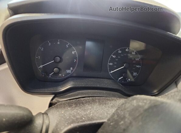 JTDB4MEE5PJ010424 2023 TOYOTA COROLLA Blue Instrument cluster view
