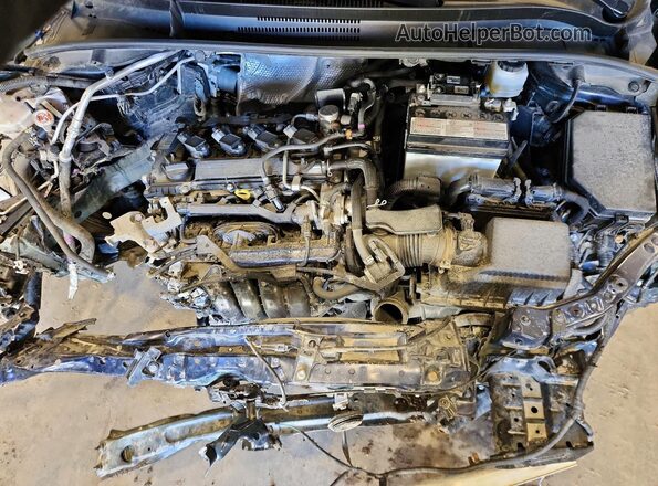 JTDB4MEE5PJ010424 2023 TOYOTA COROLLA Blue Rear interior view