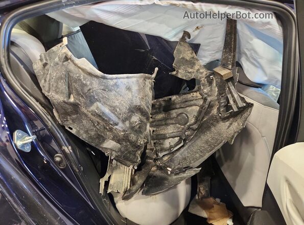 JTDB4MEE5PJ010424 2023 TOYOTA COROLLA Blue Rear seats view