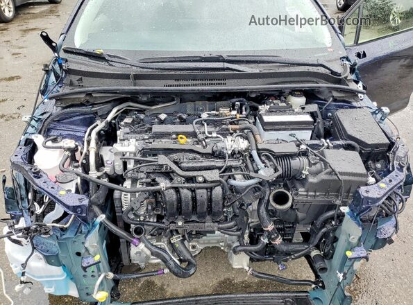 JTDB4MEE5T3040621 2026 TOYOTA COROLLA Синий Вид задней части салона