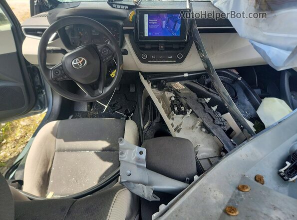JTDB4MEE8P3014147 2023 TOYOTA COROLLA Charcoal Вид панелі приладів
