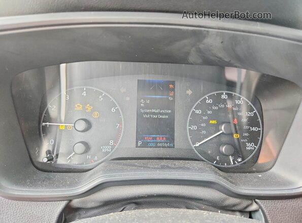 JTDB4MEE8PJ010711 2023 TOYOTA COROLLA Серый Вид щитка приборов