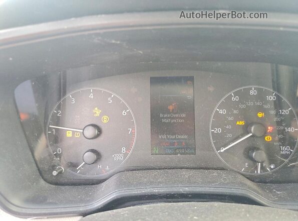 JTDB4MEE9P3011645 2023 TOYOTA COROLLA Black Вид щитка приладів