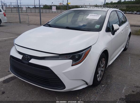 JTDB4MEE9PJ004688 2023 TOYOTA COROLLA White Առջևի ձախ երեք քառորդ տեսարան