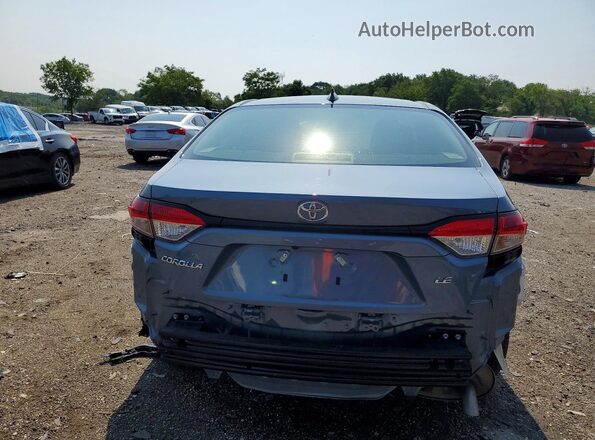 JTDB4MEE9S3029524 2025 TOYOTA COROLLA Blue Вид ззаду