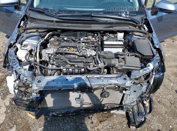 JTDB4MEE9S3029524 2025 TOYOTA COROLLA Blue Вид задньої частини салону