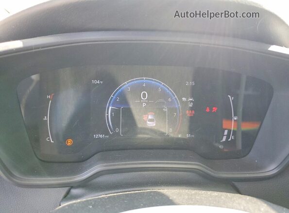 JTDB4MEE9T3033039 2026 TOYOTA COROLLA Угольный Вид щитка приборов