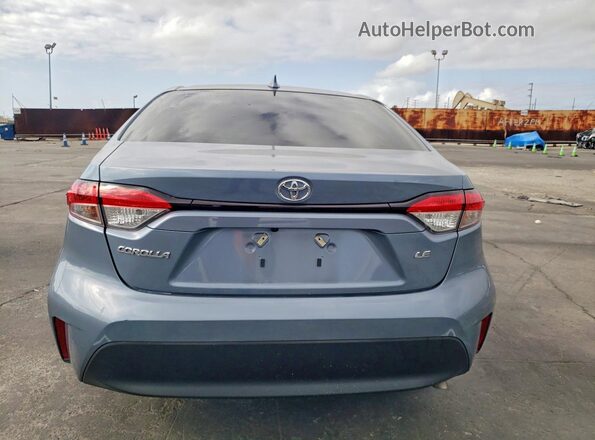 JTDB4MEEXR3020423 2024 TOYOTA COROLLA Blue Вид ззаду