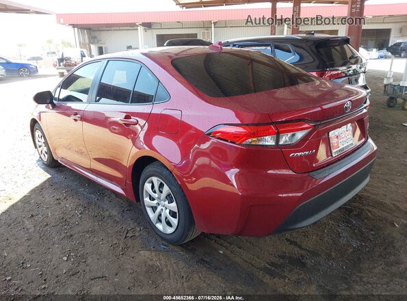 JTDB4MEEXT3043692 2026 TOYOTA COROLLA Red Задня ліва чверть