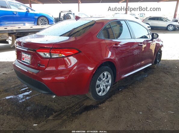 JTDB4MEEXT3043692 2026 TOYOTA COROLLA Red Задня права чверть