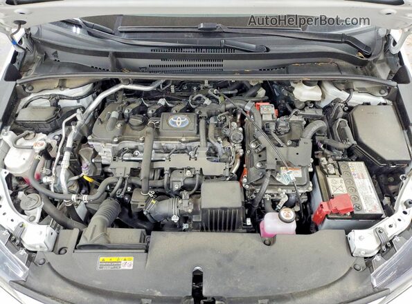 JTDBCMFE0PJ014835 2023 TOYOTA COROLLA White Սալոնի հետևի տեսք