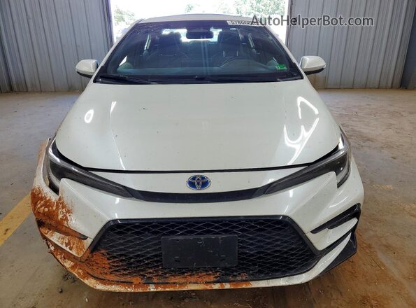 JTDBCMFE0PJ014835 2023 TOYOTA COROLLA White Դիմացի տեսք
