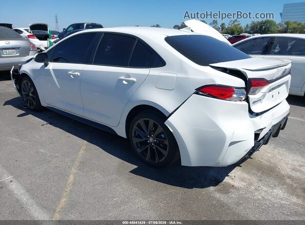 JTDBCMFE0PJ015001 2023 TOYOTA COROLLA White Trasero izquierdo