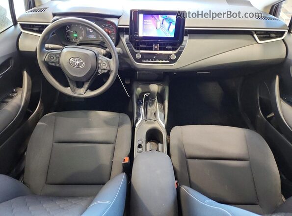 JTDBCMFE0R3034252 2024 TOYOTA COROLLA Black Dashboard view