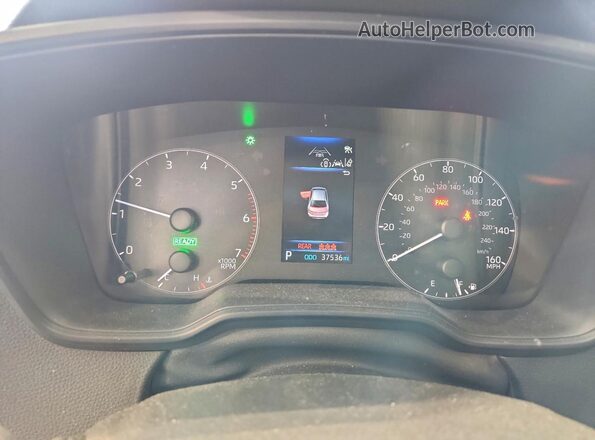 JTDBCMFE0R3034252 2024 TOYOTA COROLLA Black Instrument cluster view