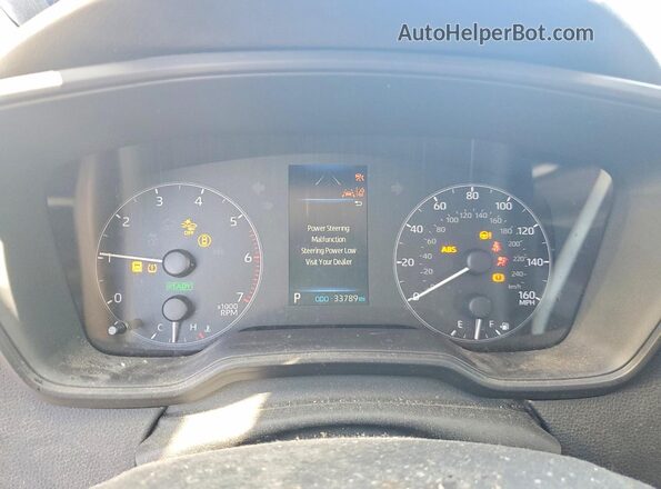 JTDBCMFE0S3073543 2025 TOYOTA COROLLA Silver Instrument cluster view