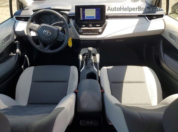 JTDBCMFE0S3086504 2025 TOYOTA COROLLA Blue Вид панелі приладів
