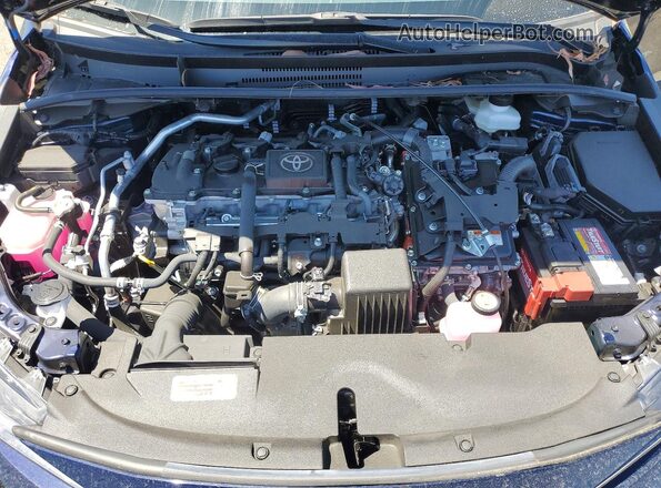JTDBCMFE0S3086504 2025 TOYOTA COROLLA Blue Вид задньої частини салону