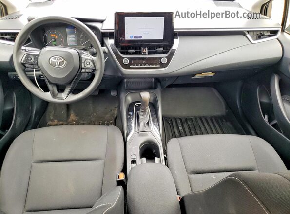 JTDBCMFE0S3098457 2025 TOYOTA COROLLA Blue Dashboard view