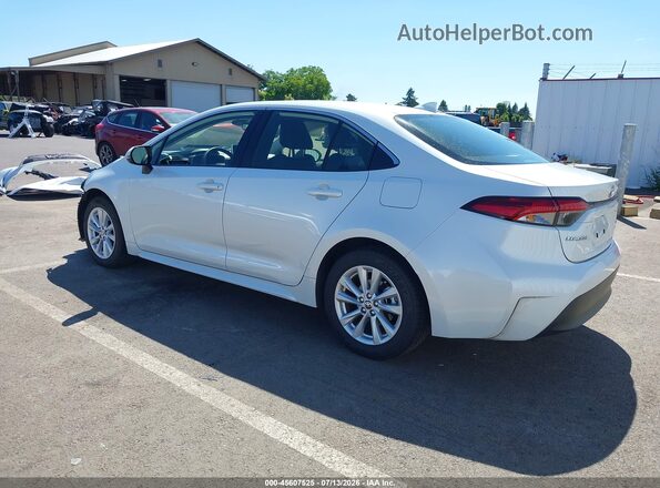 JTDBCMFE0S3105780 2025 TOYOTA COROLLA White Rear left
