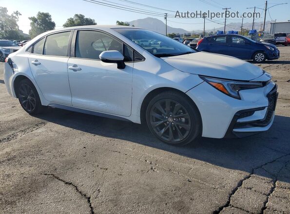JTDBCMFE0SJ046693 2025 TOYOTA COROLLA White Передня права чверть