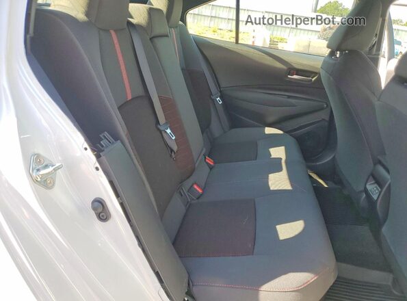 JTDBCMFE0T3127585 2026 TOYOTA COROLLA White Rear seats view