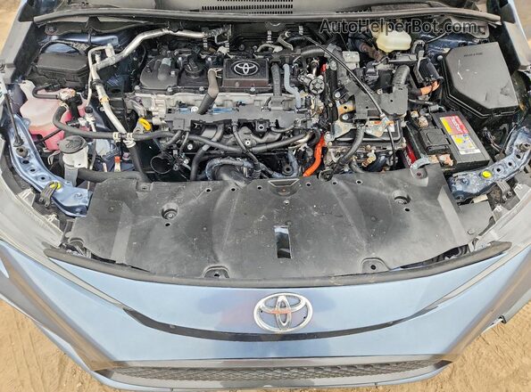 JTDBCMFE0T3128798 2026 TOYOTA COROLLA Blue Rear interior view