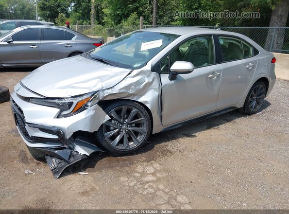 JTDBCMFE1P3018798 2023 TOYOTA COROLLA Silver Front left