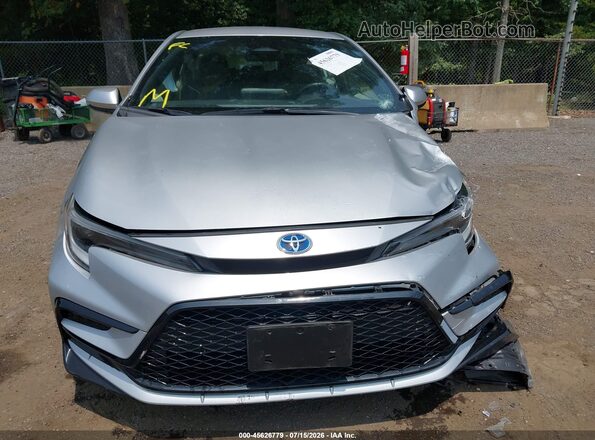 JTDBCMFE1P3018798 2023 TOYOTA COROLLA Silver Dashboard view