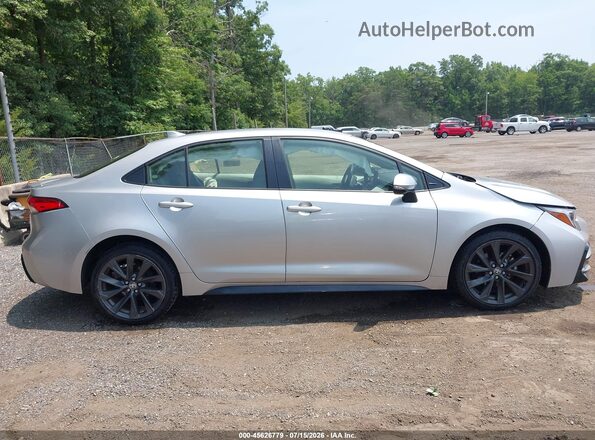 JTDBCMFE1P3018798 2023 TOYOTA COROLLA Silver Instrument cluster view