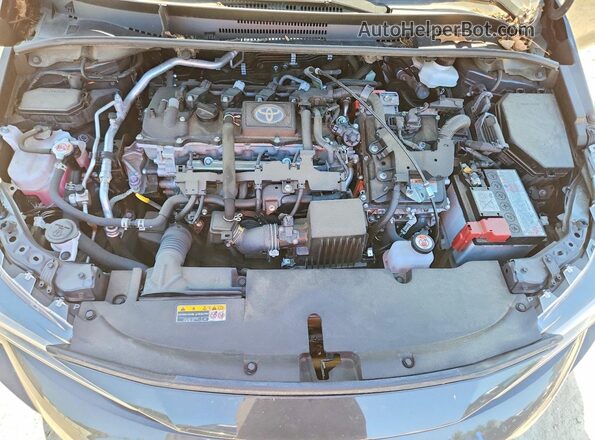 JTDBCMFE1P3022799 2023 TOYOTA COROLLA Charcoal უკანა სალონის ხედი