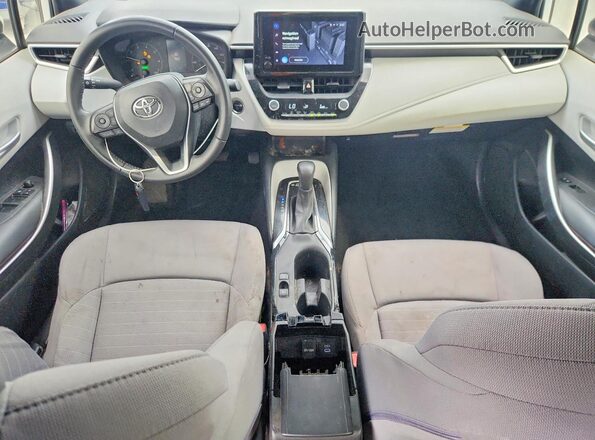 JTDBCMFE1P3022916 2023 TOYOTA COROLLA White Vista del salpicadero